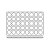 Foremki silikonowe nieprzywierające do pieczenia FLORENTINS 600x400mm Hendi 676196