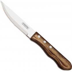 Nóż do steków HORECA JUMBO brązowy 255 mm zestaw 12 szt. - Hendi 29810002