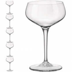 Kieliszek koktajlowy NOVECENTO 250 ml zestaw 6 szt. - Hendi 775233