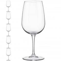 Kieliszek lampka do wina INVENTA 500 ml zestaw 6 szt. - Hendi 779163