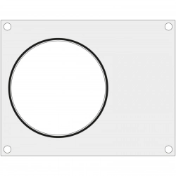 Matryca forma do zgrzewarki CAS CDS-01 na pojemnik na zupę śr. 165 mm - Hendi 805411