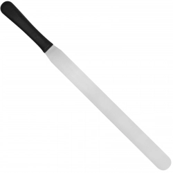 Szpatuła łopatka cukiernicza płaska do smarowania ciasta tortów Creme 350 mm - Hendi 840900