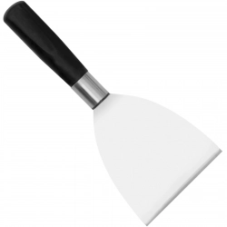 Szpatuła szpachla cukiernicza z pierścieniem szer. 125 mm dł. 130 mm - Hendi 850251