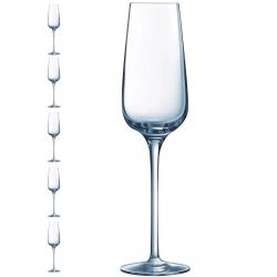 Kieliszek lampka do szampana SUBLYM 210 ml zestaw 6 szt. - Hendi L2762