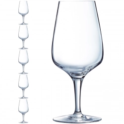 Kieliszek do wody piwa na nóżce SUBLYM MULTIPURPOSE 350 ml zestaw 6 szt. - Hendi N5368