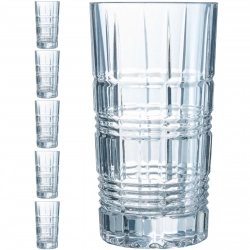 Szklanka wysoka Arcoroc BRIXTON 450 ml zestaw 6 szt. - Hendi P9411