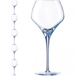 Kieliszek do wina OPEN UP 370 ml zestaw 6 szt. - Hendi U1010