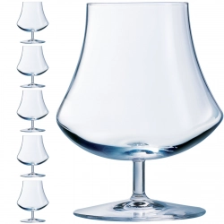 Kieliszek do koniaku brandy OPEN UP 390 ml zestaw 6 szt. - Hendi U1059
