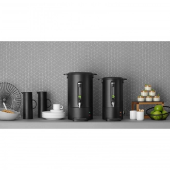Warnik podgrzewacz do kawy z niekapiącym kranem czarny Concept Line 18 l - Hendi 211465