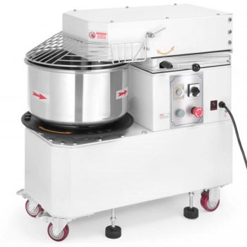 Miesiarka spiralna do ciasta z wyjmowaną dzieżą unoszoną głowicą 20 l 1500 W 400 V - Hendi 221853