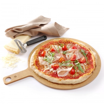 Deska łopatka do pizzy do serwowania krojenia okrągła śr. 254 mm - Hendi 505526