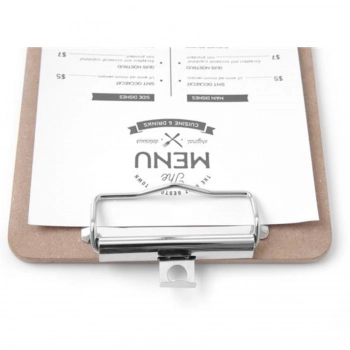 Podkładka deska pod kartę menu z klipsem Clipboard 125x180 mm - Hendi 664179