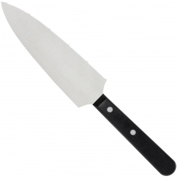 Nóż do serwowania porcjowania ciasta z drobnymi ząbkami Creme 180 mm - Hendi 841044