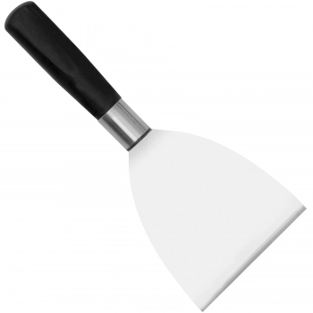 Szpatuła szpachla cukiernicza z pierścieniem szer. 125 mm dł. 130 mm - Hendi 850251