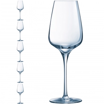 Kieliszek lampka do wina SUBLYM 250 ml zestaw 6 szt. - Hendi L2609