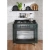 Kuchnia gazowa 5 palników z piekarnikiem konwekcyjnym Kitchen Line 14.3 kW 230 V zielona - Hendi 229187