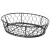Koszyk druciany do podawania przekąsek pieczywa BASIC owalny 230x180 mm - Hendi 425831