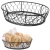 Koszyk druciany do podawania przekąsek pieczywa BASIC owalny 230x180 mm - Hendi 425831