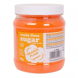 Kolorowy cukier do waty cukrowej pomarańczowy naturalny smak waty cukrowej 1kg