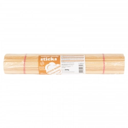 Patyczki do waty cukrowej bukowe 30cm/4mm z atestem PZH 100szt