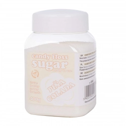 Cukier do waty cukrowej biały o smaku pina colada 400g