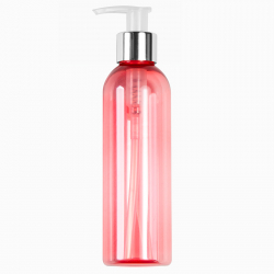 Dozownik dyspenser z pompką do płynu żelu 24/410 200ml - czerwony