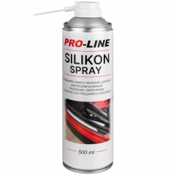 Silikon smar w sprayu do pielegnacji uszczelek PRO-LINE 500ml