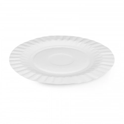Talerz papierowy jednorazowy mały EKO śr. 20cm - 100szt