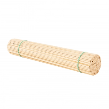 Patyczki do waty cukrowej bukowe 40cm/4mm z atestem PZH 200szt