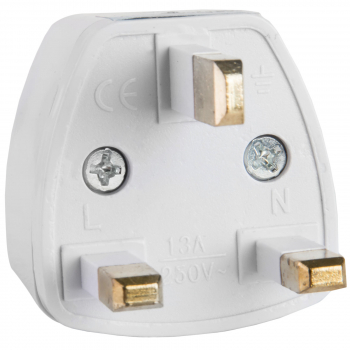 Przejściówka adapter wtyczki EU-UK (G) 230V- 250V 13A