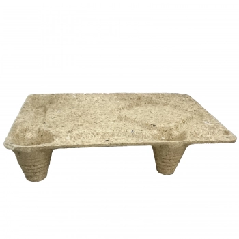 Paleta 1/4 EURO tłoczona z płyty wiórowej 60x40x12cm