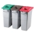 Pojemnik kosz modułowy do selektywnej zbiórki odpadów Rubbermaid SLIM JIM  87L