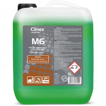 Płyn do codziennego mycia podłóg posadzek CLINEX M6 5L