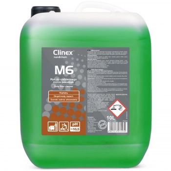 Płyn do codziennego mycia podłóg posadzek CLINEX M6 10L