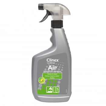 Skuteczny odświeżacz powietrza rozpylany na powierzchnie CLINEX Air - Lemon Soda 650ML
